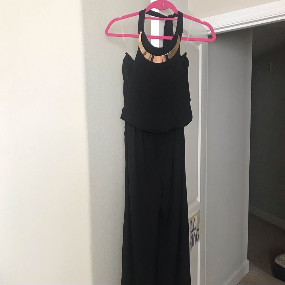 Toxik 3 Black Jumpsuit Dress